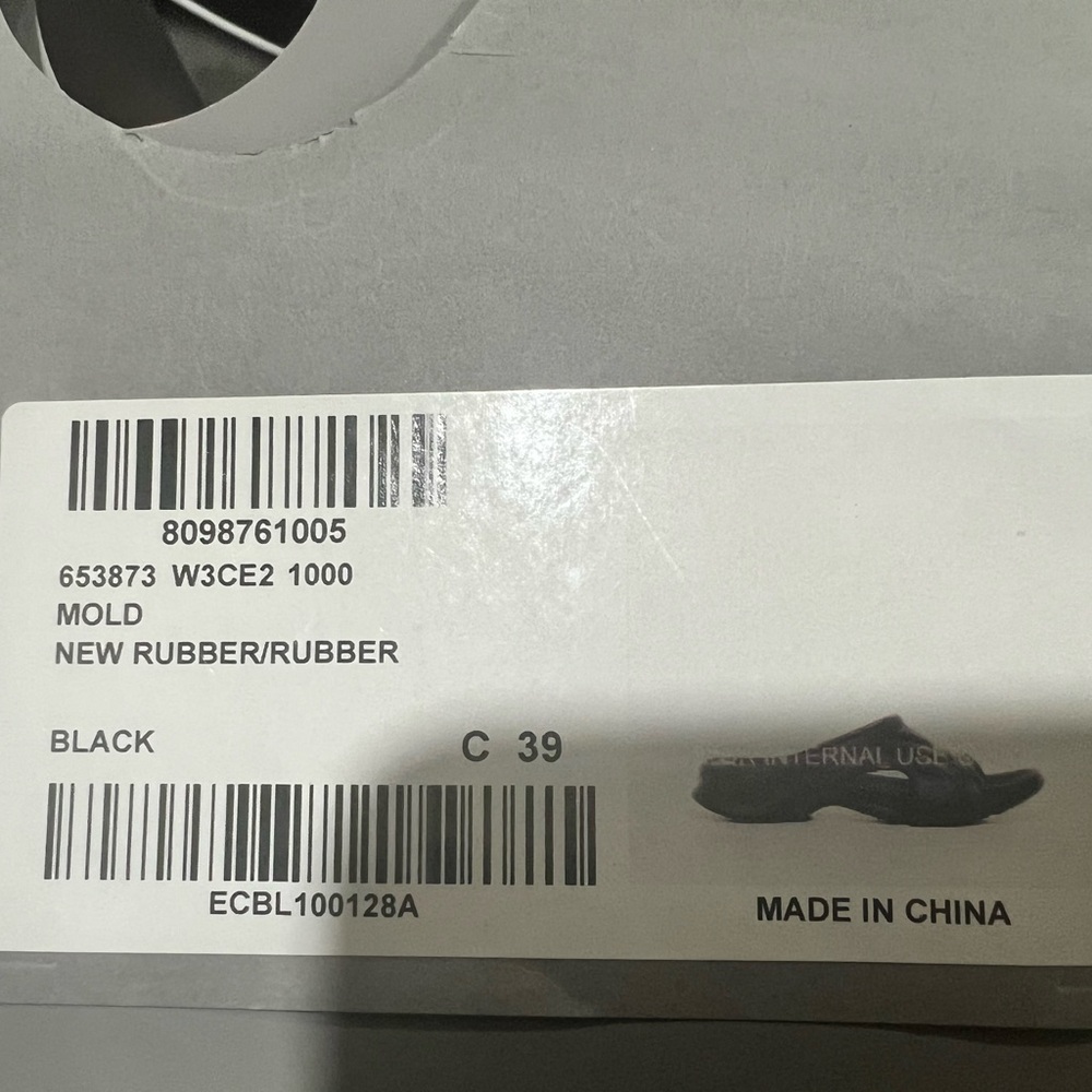 Balenciaga Black Women's Sandals - Picture 3 of 10